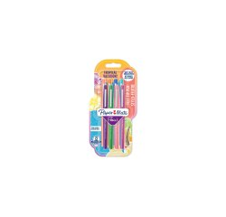 Feutre ecriture paper mate flair tropical pointe moyenne 0,7mm encres assorties        blister 8 couleurs