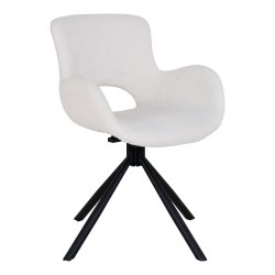 HOUSE NORDIC Chaise Chaise Amorim blanc lot de 2