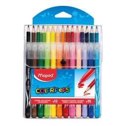 Multi-pack de crayons de couleur et feutres COLOR'PEPS