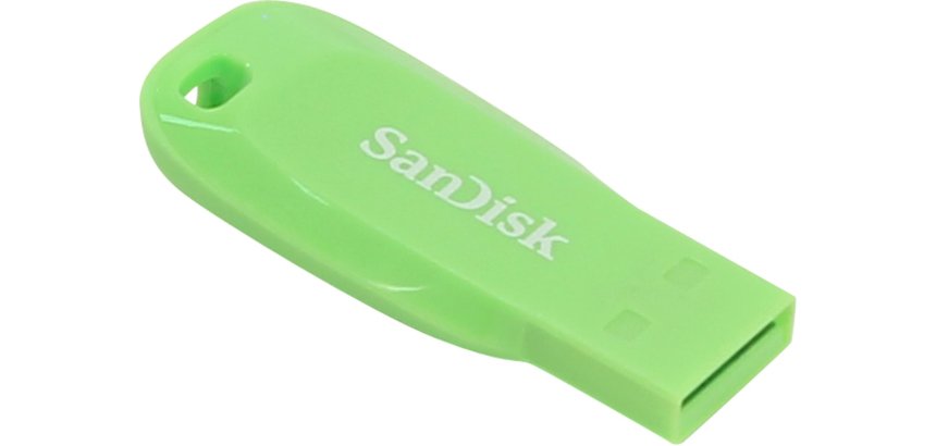 SanDisk Cruzer Blade 32 GB lecteur USB flash 32 Go USB Type-A 2.0 Vert