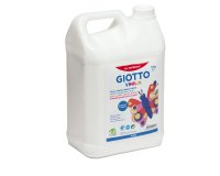 Colle vinilik blanche forte giotto sans solvant usage     multi supports flacon 5kg