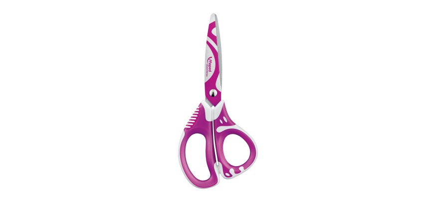 Ciseaux droitiers asymétriques Maped Zenoa Fit 13 cm