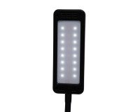 Luminaire bureau maul led pearly colour vario reglable  hauteur 37,5cm bras 35,7cm    tete 16x6cm coloris noir