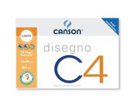 Canson C4 Blocco di carta da disegno 20 fogli
