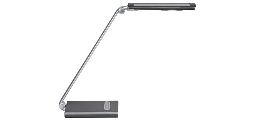 Lampe bureau maul pure classe a bras et tete aluminium      reglage 7 positions cordon    1.5m bras extensible 185cm