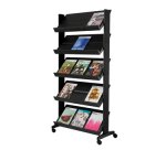 Porte-prospectus Uno easyDisplays, 5 étagères