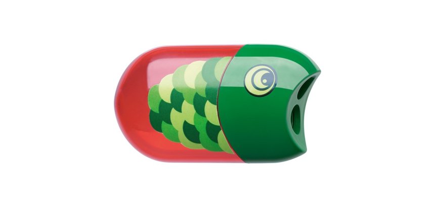 Faber-Castell 183525 pencil sharpener Manual pencil sharpener Green, Red