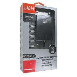 DLH DY-AI1839N adaptateur de puissance & onduleur Intérieure 90 W Noir