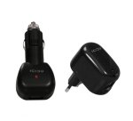 ICIDU PI-707713 Caricabatterie per dispositivi mobili Nero AC, Accendisigari Auto, Interno, Esterno