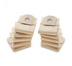 Lot de 10 Sacs en papier, 2 couches, pour aspirateur 10/1