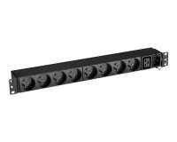 Eaton FlexPDU 8 FR unité de distribution d'énergie 9 sortie(s) CA 1U Noir