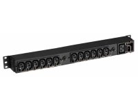 Eaton EFLX12I unité de distribution d'énergie 13 sortie(s) CA 1U Noir