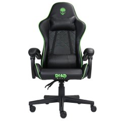 Deadwave DWGT0007 video game chair PC gaming chair Padded seat Black, Green
