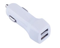 DLH Chargeur voiture 2 ports USB 2.4A 12W