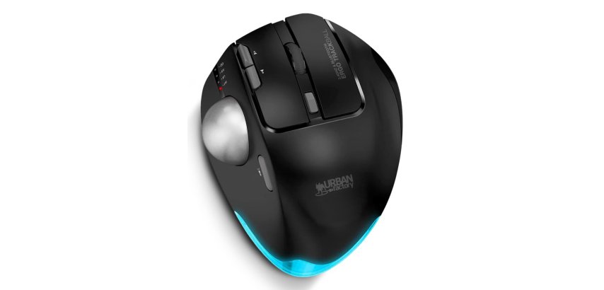 Urban Factory EMT01UF souris Bureau Droitier RF sans fil + Bluetooth 4800 DPI