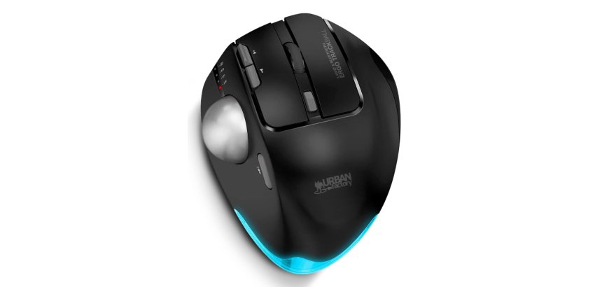 Urban Factory EMT01UF souris Bureau Droitier RF sans fil + Bluetooth 4800 DPI