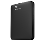 Western Digital Elements Portable disque dur externe 2 To 5400 tr/min 2.5" Micro-USB B 3.2 Gen 2 (3.1 Gen 2) Noir
