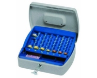Lebez 098 cash/ticket box Blue, Grey