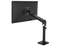 Ergotron NX Series NX MONITOR ARM BLACK 86,4 cm (34") Bureau Noir