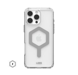 Urban Armor Gear Plyo funda para teléfono móvil 17,5 cm (6.9") Plata, Transparente