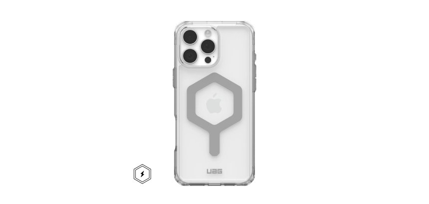 Urban Armor Gear Plyo funda para teléfono móvil 17,5 cm (6.9") Plata, Transparente