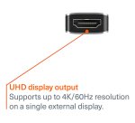 Cygnett Unite 0.15 m USB Type-C HDMI Aluminium