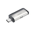SanDisk Ultra Dual Drive USB Type-C unidad flash USB 128 GB USB Type-A / USB Type-C 3.2 Gen 1 (3.1 Gen 1) Negro, Plata