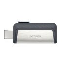SanDisk Ultra Dual Drive USB Type-C unidad flash USB 128 GB USB Type-A / USB Type-C 3.2 Gen 1 (3.1 Gen 1) Negro, Plata