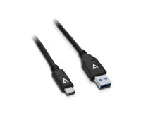 V7 1M USB 2.0 (m) a USB-C (m) Cable - Negro