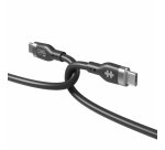 HYPER HJ4001BKGL câble USB USB 2.0 1 m USB C 0,48 Gbit/s 240 W Noir