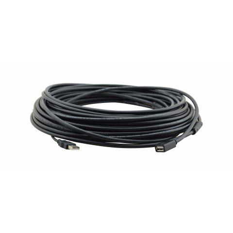 Kramer Electronics CA-UAM/UAF-15 cable USB USB 2.0 4,6 m USB A 0,48 Gbit/s Negro