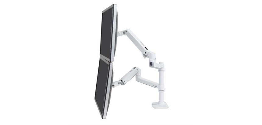 Ergotron LX Series 45-492-216 support d'écran plat pour bureau 61 cm (24") Blanc