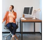 Ergotron LX Series 45-492-216 support d'écran plat pour bureau 61 cm (24") Blanc