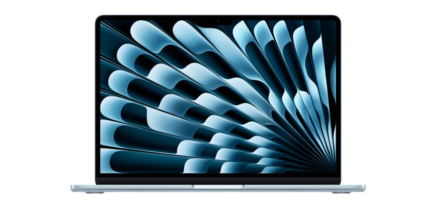 Apple MacBook Air Apple M M4 Portátil 34,5 cm (13.6") 16 GB 256 GB SSD Wi-Fi 6E (802.11ax) macOS Sequoia Azul