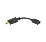 Tripp Lite P136-000 câble vidéo et adaptateur 0,15 m DisplayPort HDMI Noir