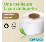 Étiquettes 54 x 101 mm Dymo - Boite de 12 rouleaux