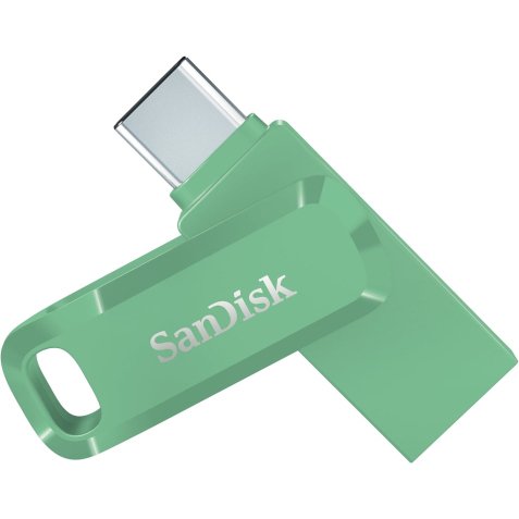 SanDisk Ultra Dual Drive Go USB 128GB USB flash drive USB Type-A / USB Type-C 3.2 Gen 1 (3.1 Gen 1) Groen