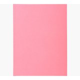 Paquet 50 chemises 2 rabats carte 210g SUPER 250. Coloris Rose