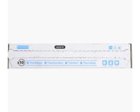 Bobine pour tickets de caisse et carte bancaire 57x60mm - 44m - 1 pli thermique 55g/m2 - Blanc