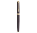 Stylo-plume waterman hemisphere metallic capuchon  clip pointe fine coloris noir lave coffret cadeau