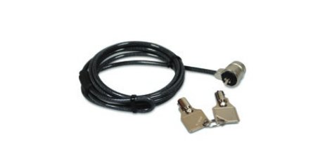 Port Designs 901210 câble antivol Noir