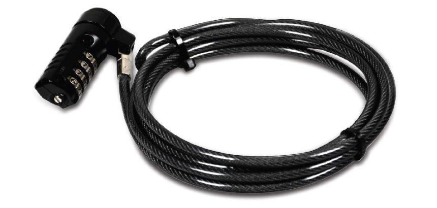 Port Designs 901209 câble antivol Noir 1,8 m