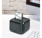 Port Designs 900040 Station d'accueil de disques de stockage Noir