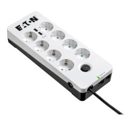 Eaton PB8TUD protection surtension Noir, Blanc 8 sortie(s) CA 220 - 250 V 1,5 m