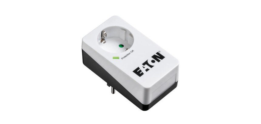 Eaton PB1D protezione da sovraccarico Nero, Bianco 1 presa(e) AC 220 - 250 V