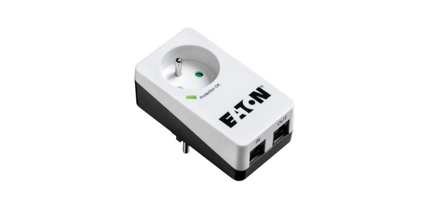 Eaton PB1TF protection surtension Noir, Blanc 1 sortie(s) CA 220 - 250 V