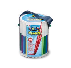 Carioca Bravo marcatore Extra grassetto Multicolore 60 pz