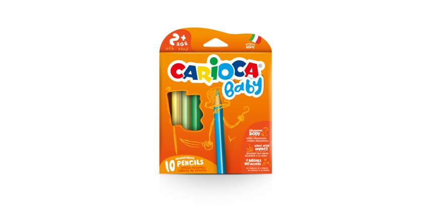 Carioca Baby Pencil Multi 10 pz