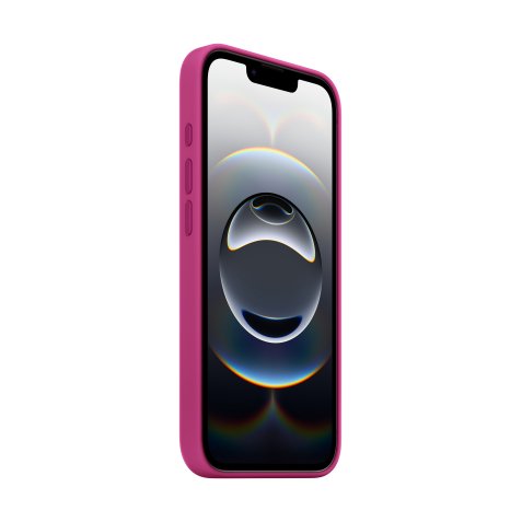 Apple Coque en silicone pour iPhone 16e – Fuchsia