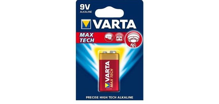 Varta 9V Batteria monouso Alcalino